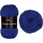 Vlna-hep Příze Classic merino - vlna merino + akryl Classic merino: 61290 Modrá – Sleviste.cz