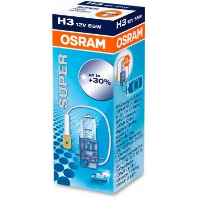 Osram Super 64151SUP H3 PK22s 12V 55W – Hledejceny.cz