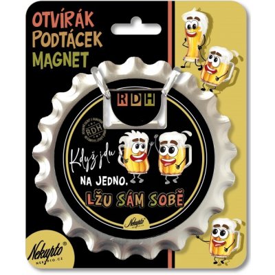Nekupto Otvírák na pivo, podtácek - Když jdu na jedno – Hledejceny.cz