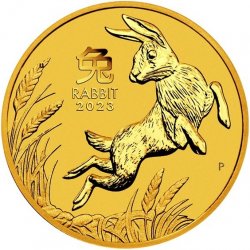 The Perth Mint Australia zlatá mince Rok Zajíce 7,78 g 1/4 oz