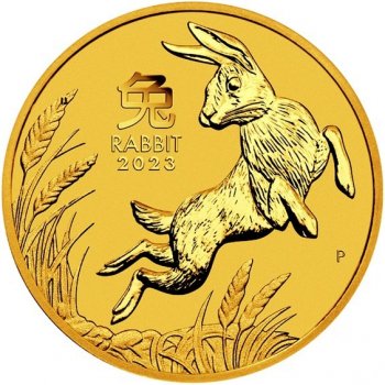 The Perth Mint Australia zlatá mince Rok Zajíce 7,78 g 1/4 oz