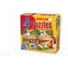 Puzzle D-Toys 4 Pohádky 12 24 35 a 48 dílků