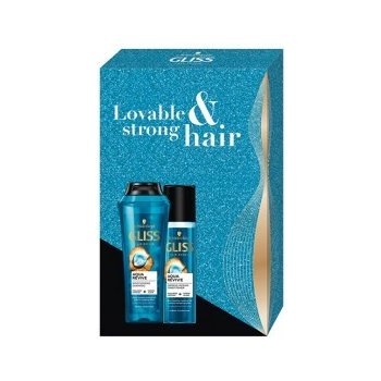 Schwarzkopf Gliss Gliss Aqua Revive šampon 250 ml + kondicionér 200 ml dárková sada