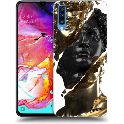 Pouzdro Picasee ULTIMATE CASE Samsung Galaxy A70 A705F - Black Gold – Zbozi.Blesk.cz