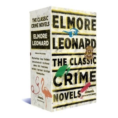 Elmore Leonard: The Classic Crime Novels: A Library of America Boxed Set Leonard ElmorePevná vazba