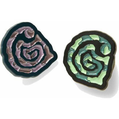Carhartt ODZNÁČKY WIP Helix Pins zelená – Zboží Dáma