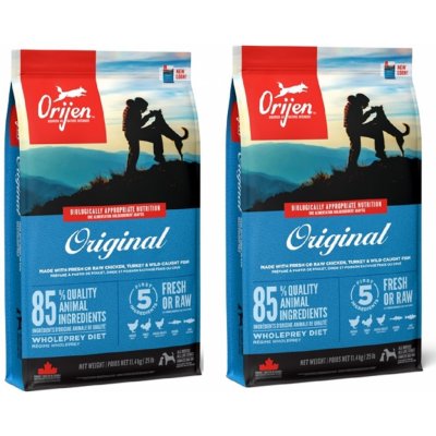 ORIJEN Dog Original Adult 2 x 11,4 kg