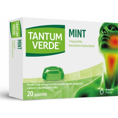 TANTUM VERDE MINT ORM 3MG PAS 20