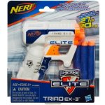 Nerf Elite kapesní pistole s 3 hlavněmi – Hledejceny.cz