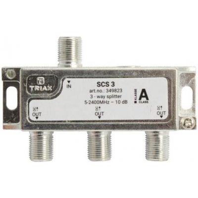 TRIAX SCS 3 - rozbočovač, frekvence 5-2400 MHz – Zboží Mobilmania