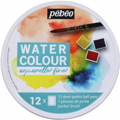 PEBEO Watercolour akvarelová sada 12kost. – Hledejceny.cz