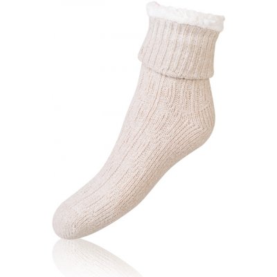 Bellinda Extrémně teplé ponožky EXTRA WARM SOCKS béžová – Zboží Mobilmania