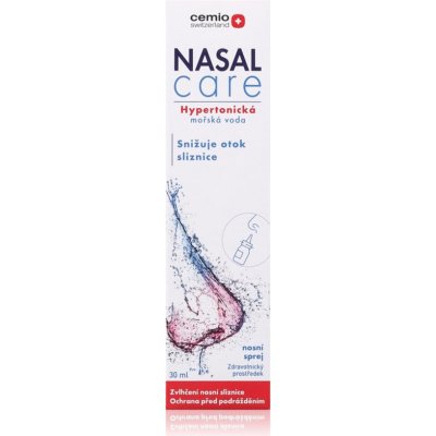 Cemio Hypertonická mořská voda Nasal Care 30 ml – Zboží Dáma