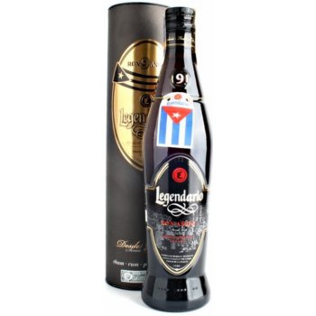 Legendario Ron Anejo 9y 40% 0,7 l (tuba)