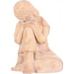 Autronic SM497 Buddha zahradní figurka, magnesium, imitace dřeva – Hledejceny.cz