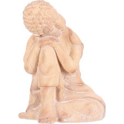 Autronic SM497 Buddha zahradní figurka, magnesium, imitace dřeva – Hledejceny.cz
