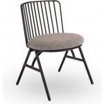 Stern Rox, Stern, 59x57x81 cm, rám lakovaný hliník černý (black matt), sedák venkovní látka Mélange grey – Hledejceny.cz