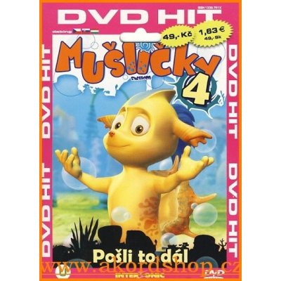 Mušličky 4 DVD – Zboží Mobilmania