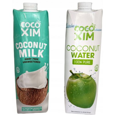 Cocoxim Pure Kokosová voda 100% 1 l – Zboží Dáma