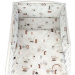 Baby Nellys Sada 3-dílná sada mantinel a povlečení Malý stavitel šedá 40 x 60 cm 120 x 90 cm – Zboží Dáma