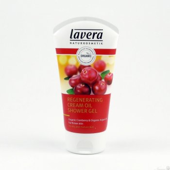 Lavera Body Spa regenerující sprchový krém 45+ Bio Brusinka 200 ml