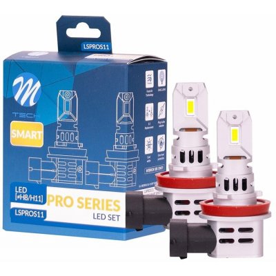 NTY Žárovka LED H11 žárovka LED H11/výkon: max 42W na sadu Napětí: 12V Lumeny: MAX 4600LM TYP LED: CSP5730 LED teplota barvy: a další (LSPROS11) – Sleviste.cz
