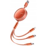 Mcdodo CA-7252 USB,3v1 zatahovací, 1,2m, oranžový – Hledejceny.cz