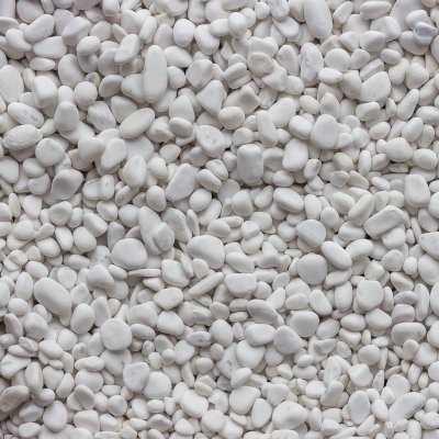 Kameny.cz Okrasné kameny - Mramor Bílý oblázky Vyberte si velikost: 4 - 8 cm, Vyberte si balení: Paleta - 33 x 25 kg - DOPRAVA ZDARMA – HobbyKompas.cz