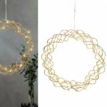 Eglo 411014 LED Vánoční dekorace CURLY 30xLED 0,064W 3 230V mosaz EG411014 – Hledejceny.cz