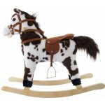 Euro Baby houpací koník se zvuky a pohyby hnědý/bílý – Hledejceny.cz