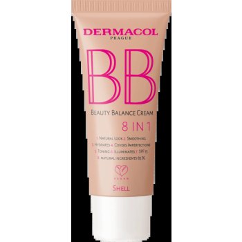 Dermacol Beauty Balance BB krém s hydratačním účinkem SPF15 3 Shell 30 ml