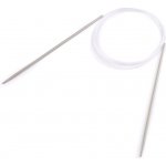 Kruhové jehlice č. 2,5; 3; 3,5; 4 Varianta: 3,5 mm stříbrná, Balení: 1 ks – Zboží Dáma