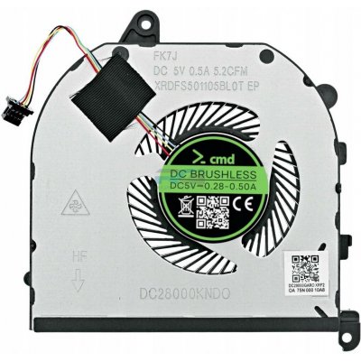 Ventilátor Dell Xps 15 9560 9570 008YY9 / CPU – Sleviste.cz
