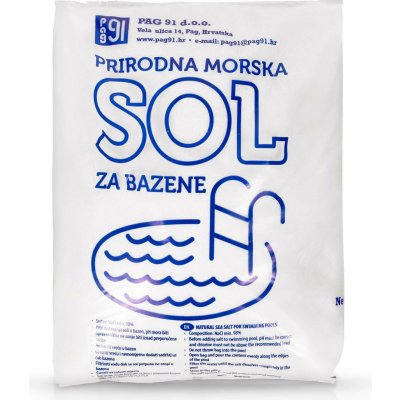 VÁGNER POOL Bazénová sůl MOŘSKÁ 25 kg – Hledejceny.cz