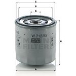 MANN-FILTER Olejový filtr W712/95 – Hledejceny.cz
