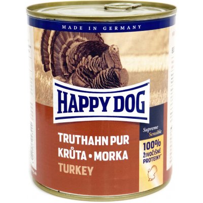 Happy Dog Truthahn Pur Texas krůtí 800 g – Zboží Mobilmania