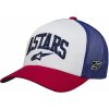 Kšíltovka Alpinestars Dunker Trucker White/Red/Blue