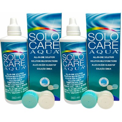 Menicon SoloCare Aqua 2 x 360 ml – Zboží Dáma