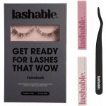 Lashable DIY umělé řasy Startovací Sada Fabulash trsové řasy 6-14mm + Lepidlo na řasy 5g + Fixátor 5g + Aplikátor na řasy 1ks – Zboží Dáma