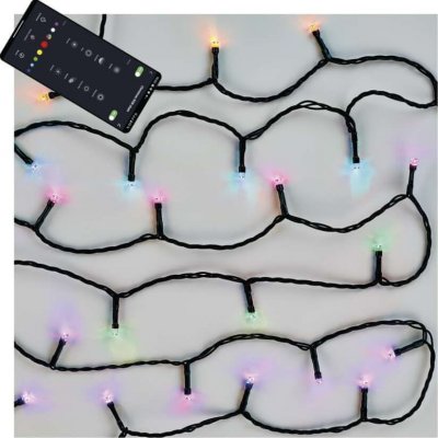 EMOS GoSmart LED vánoční řetěz 18 m venkovní i vnitřní RGB programy časovač wifi – Hledejceny.cz