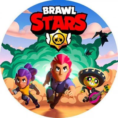 Jedlý papír Brawl Stars 19,5cm Pictu Hap – Zboží Mobilmania