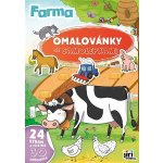 Omalovánky A4 se samolepkami Farma – Sleviste.cz