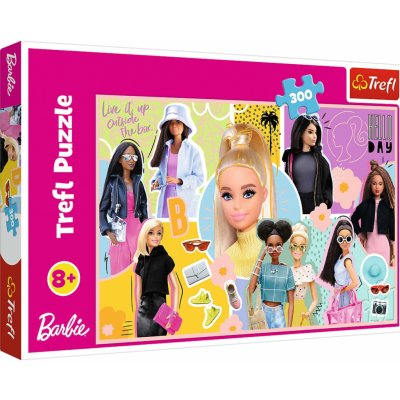 Trefl Barbie Vaše oblíbená Barbie 60x40 cm 300 dílků – Zboží Mobilmania