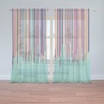 Sablio Záclony Stékající barva: 2ks 150x250cm – Hledejceny.cz