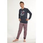 Cornette Kids Boy Sport Chlapecké pyžamo tm.modrá – Zboží Dáma