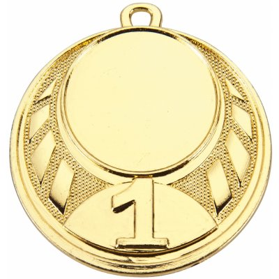 Medaile průměr 45 mm s číslem Zlatá – Zbozi.Blesk.cz