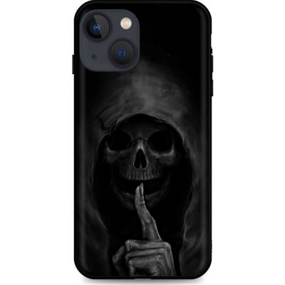 Pouzdro TopQ iPhone 13 mini silikon Dark Grim Reaper – Hledejceny.cz
