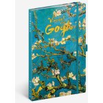 Baagl Notes Vincent van Gogh linkovaný 13 × 21 cm – Zboží Dáma
