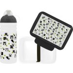 Zdravá lahev Set 0,7 l a Zdravá sváča Pixel head – Hledejceny.cz