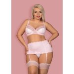 Obsessive Elegantní set 853 SET white – Zboží Dáma